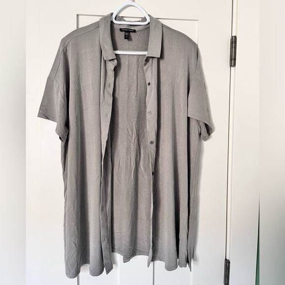 Eileen Fisher Stretchy loose fitting button down - Picture 2 of 5